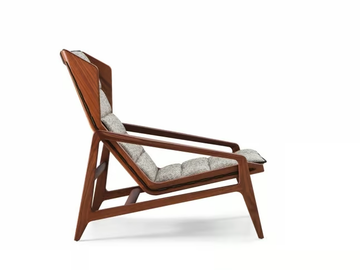 D.156.3 - Ergonomic armchair with armrests _ Molteni & C. by Molteni - view 3